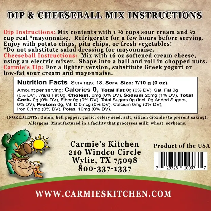 Carmie's Caramelized Onion Dip