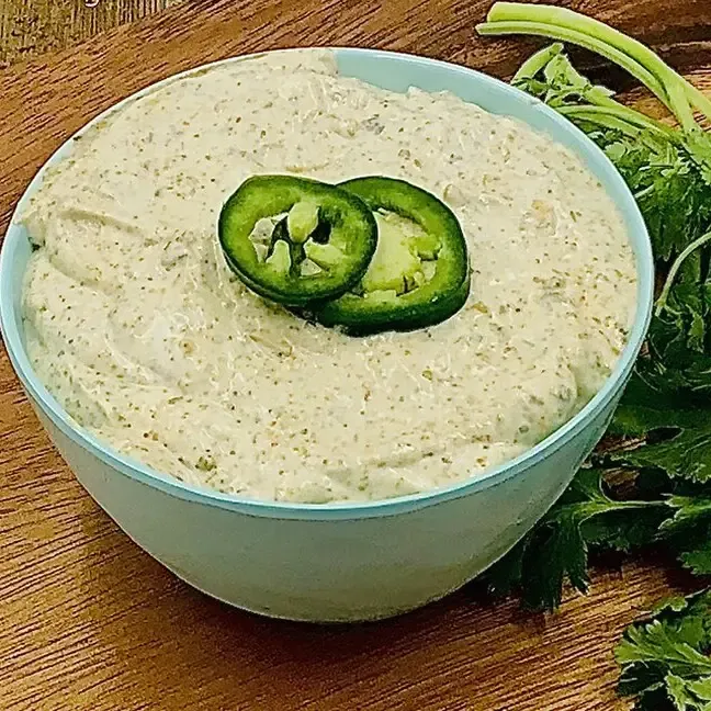Carmie's Green Chile and Cilantro Dip