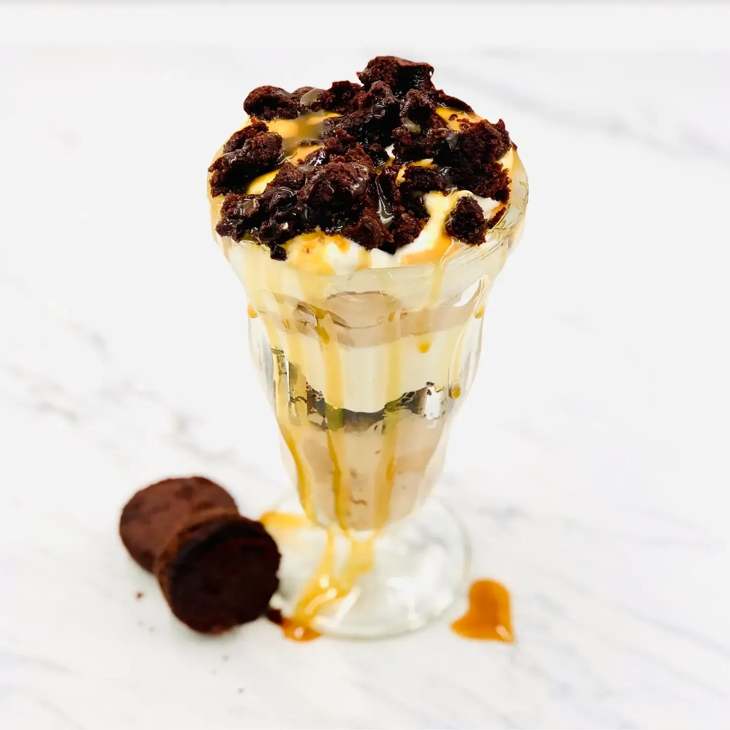 Carmie's Chocolate Caramel Fudge Cheesecake Dip