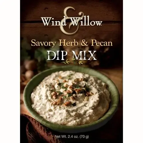 Wind & Willow Savory Herb & Pecan Dip Mix