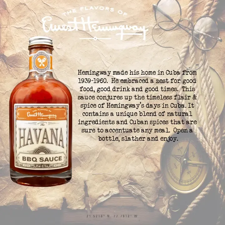 Hemingway The Havana BBQ Sauce