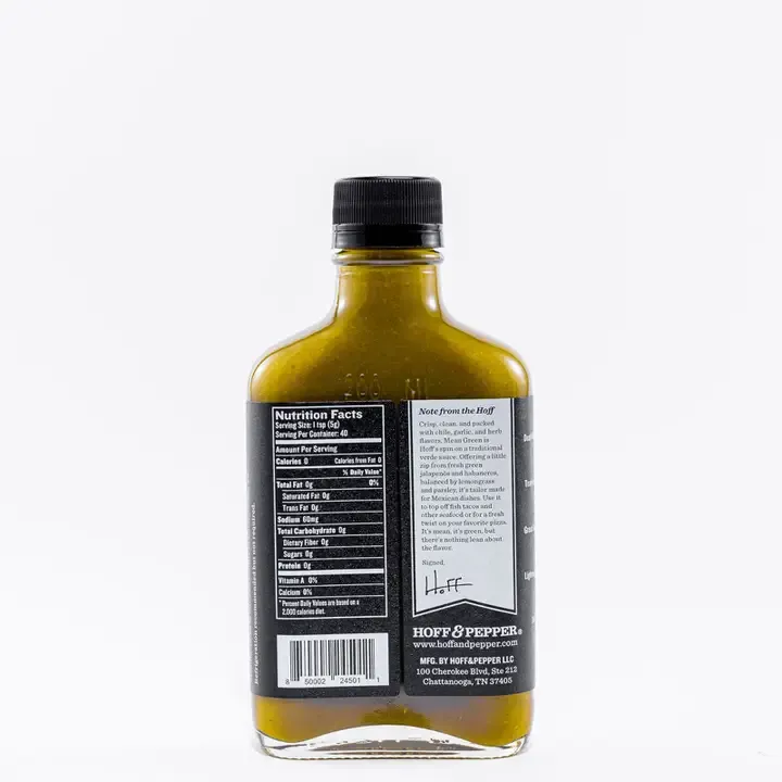 Hoff Mean Green Hot Sauce