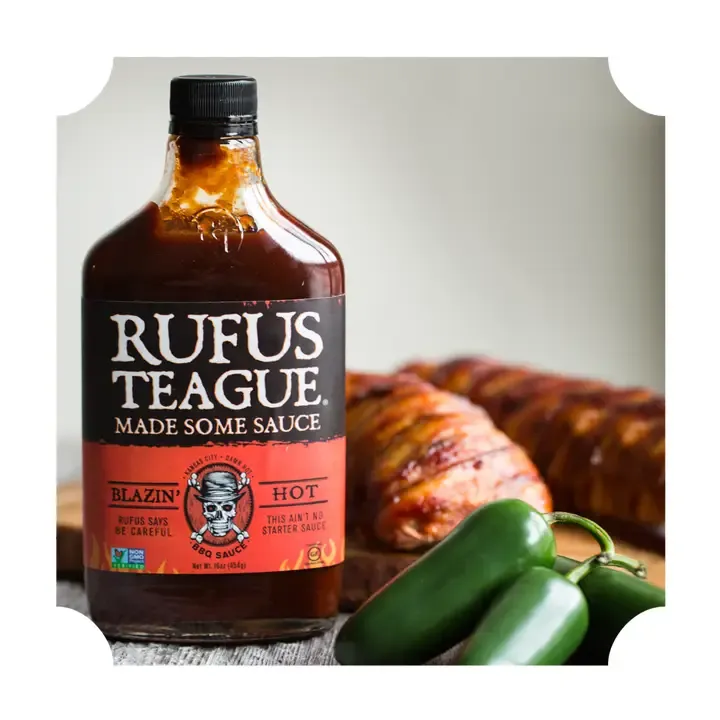 Rufus Teague Blazin' Hot BBQ Sauce