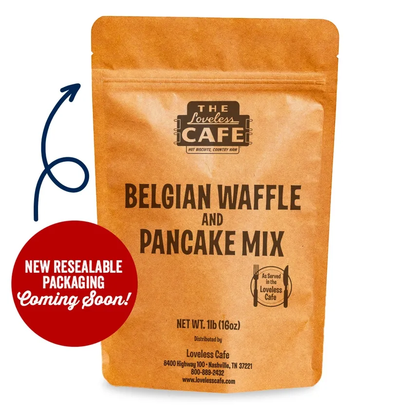 Loveless Cafe Waffle Pancake Mix 1LB Sack