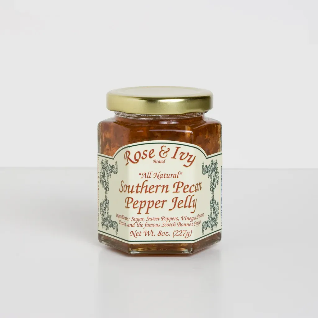 Rose & Ivy Southern Pecan Pepper  Jelly Rose & Ivy Southern Pecan Pepper  Jelly