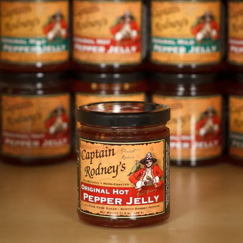 Captain Rodney's Hot Pepper Jelly 11.5oz