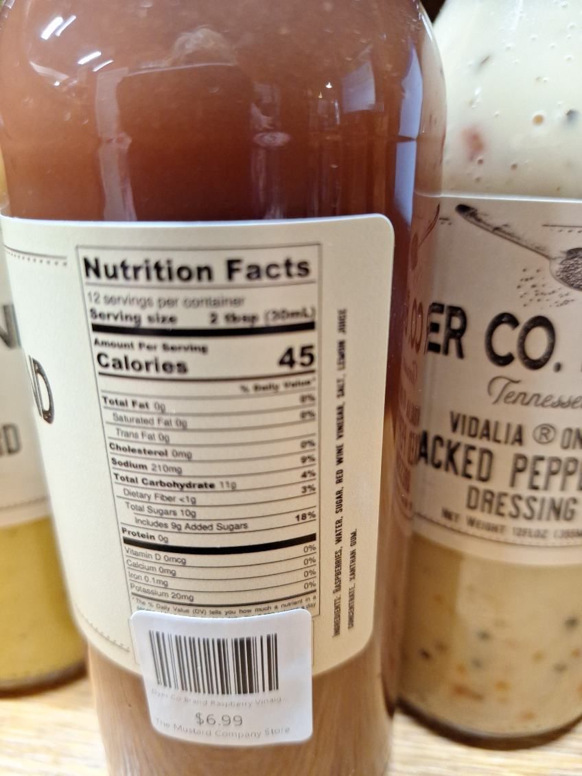 Dyer Co Brand Raspberry Vinaigrette