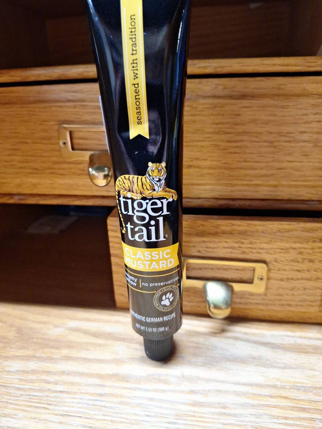 Tigertail Tube, Classic Medium Hot Mustard