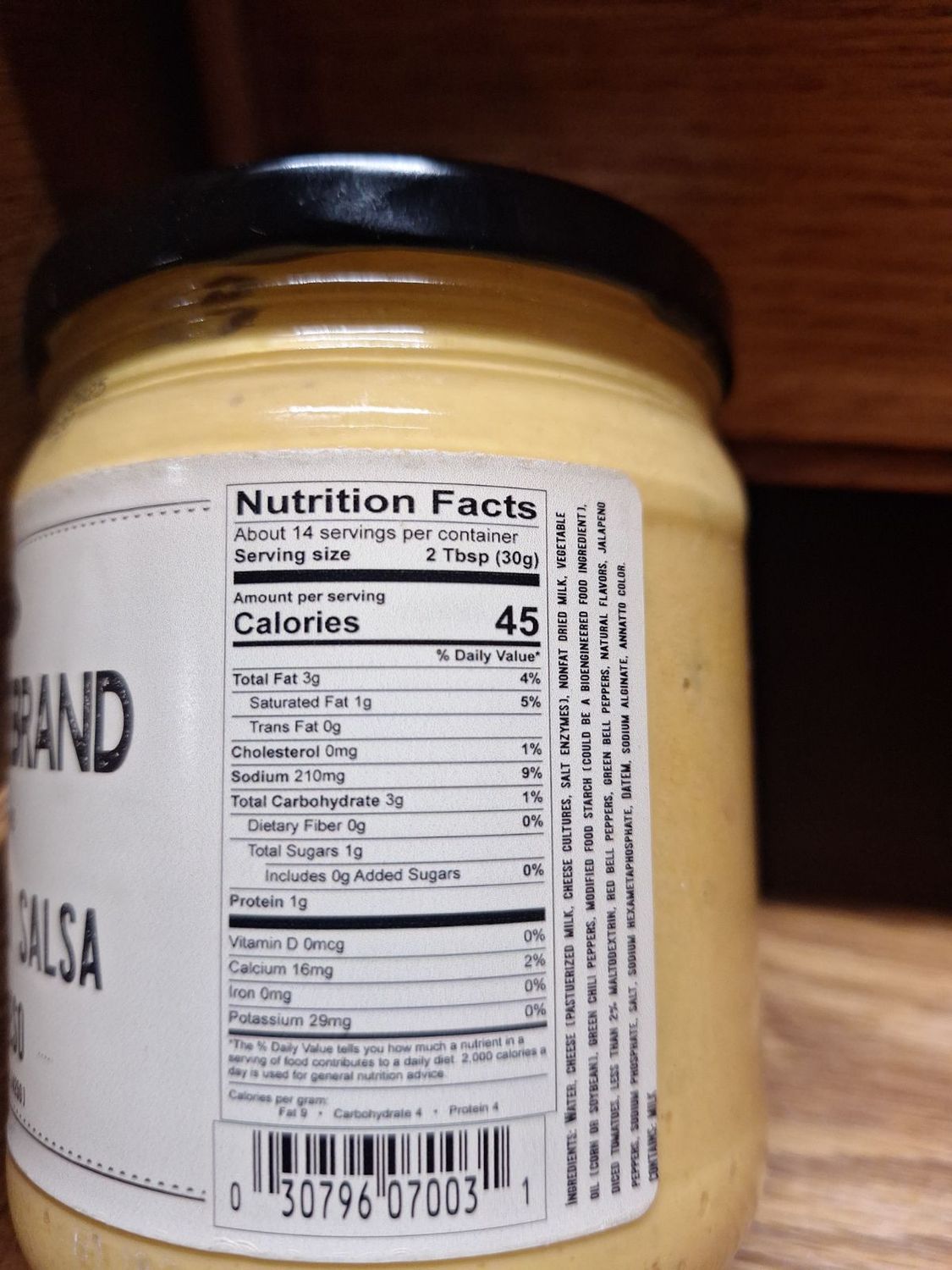 Dyer Co Brand Green Chile Salsa Con Queso