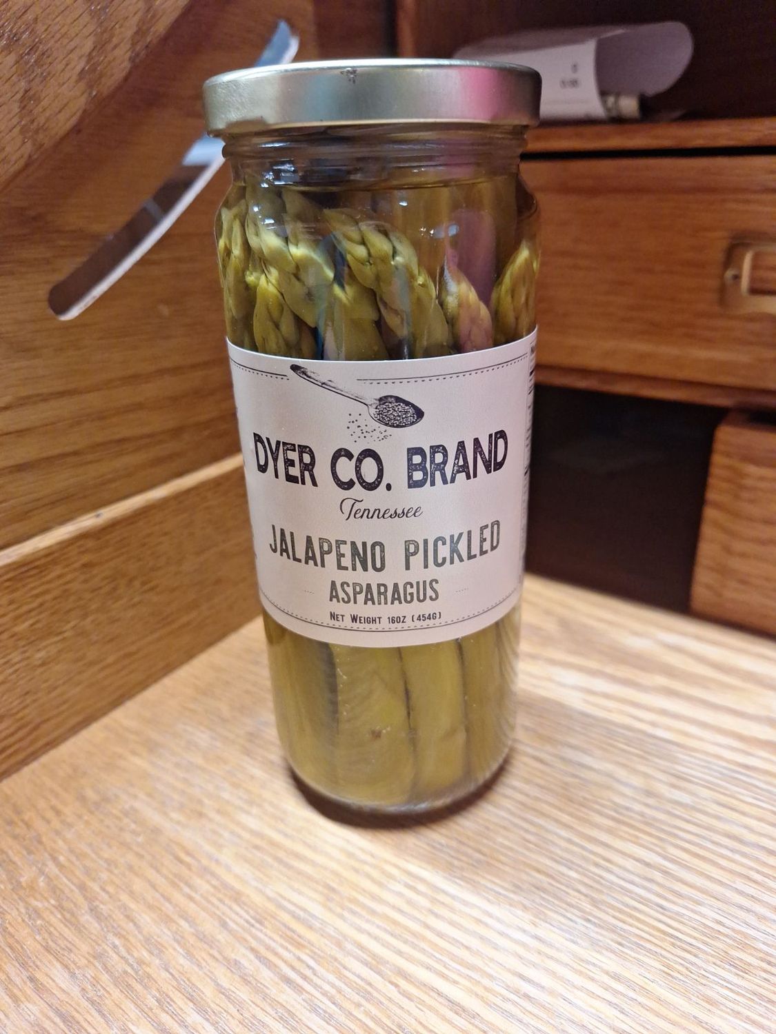 Dyer Co Brand Jalapeno Pickled Asparagus