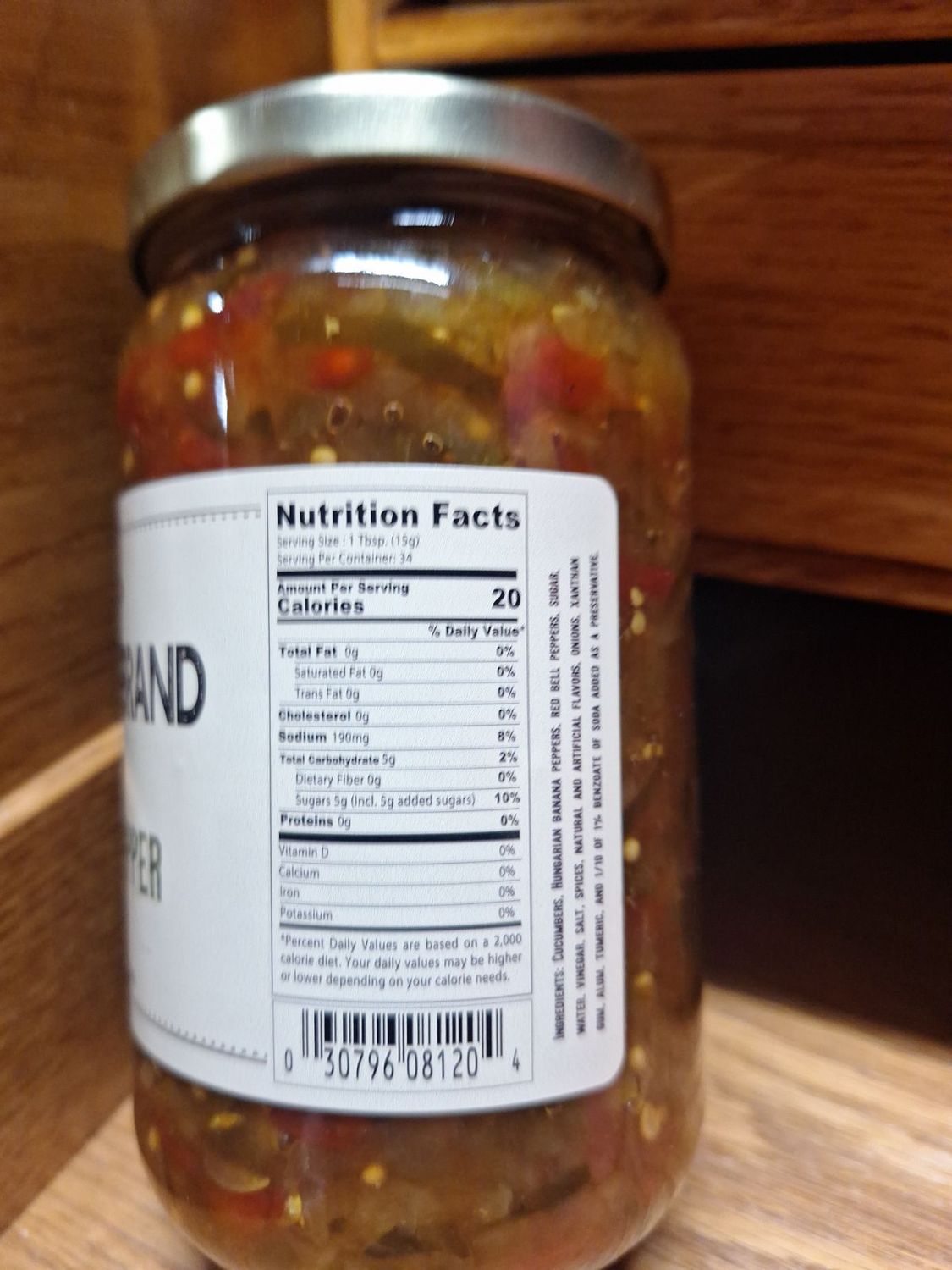 Dyer Co Brand Sweet Pepper Relish