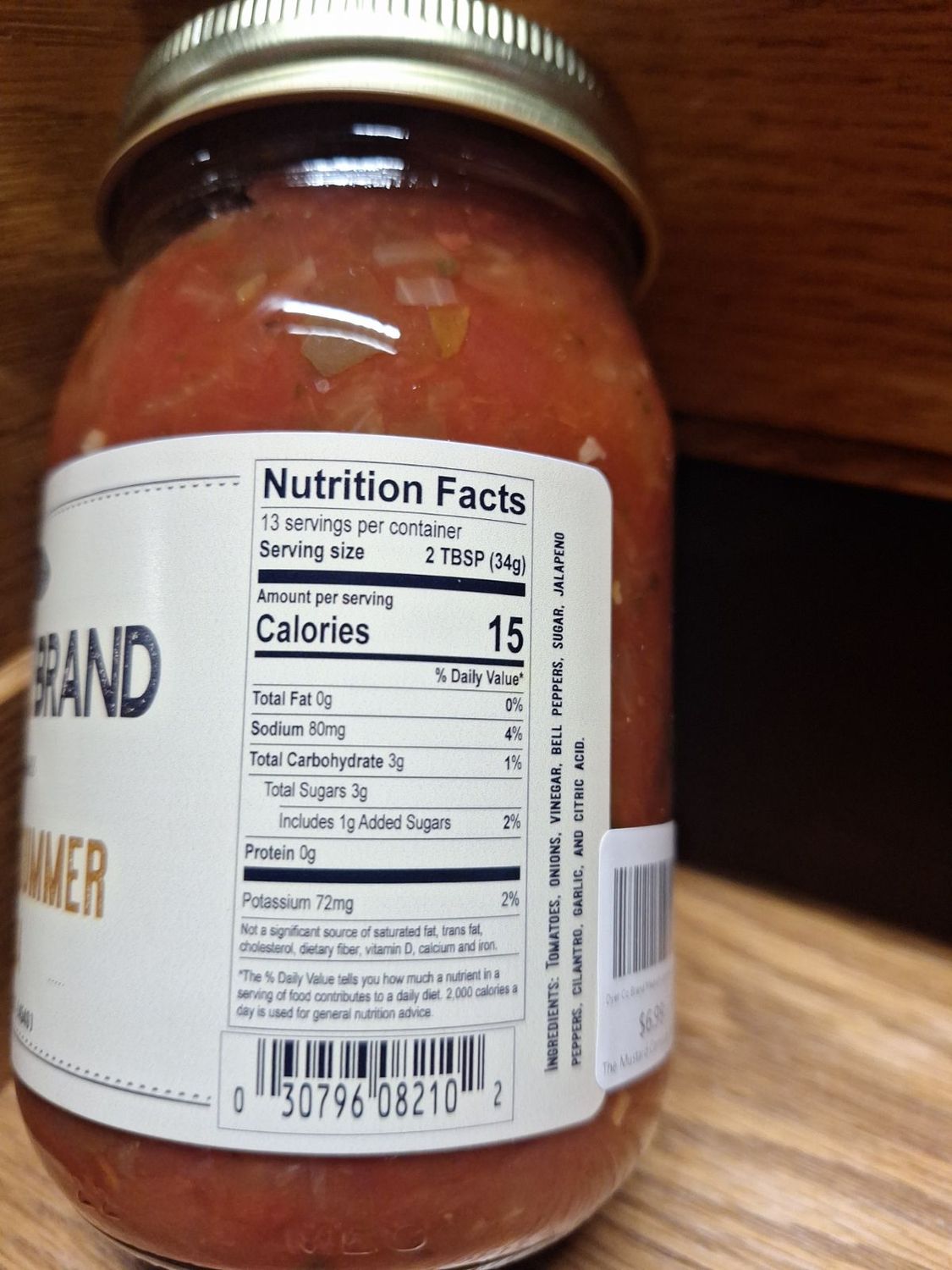 Dyer Co Brand Medium Summer Salsa