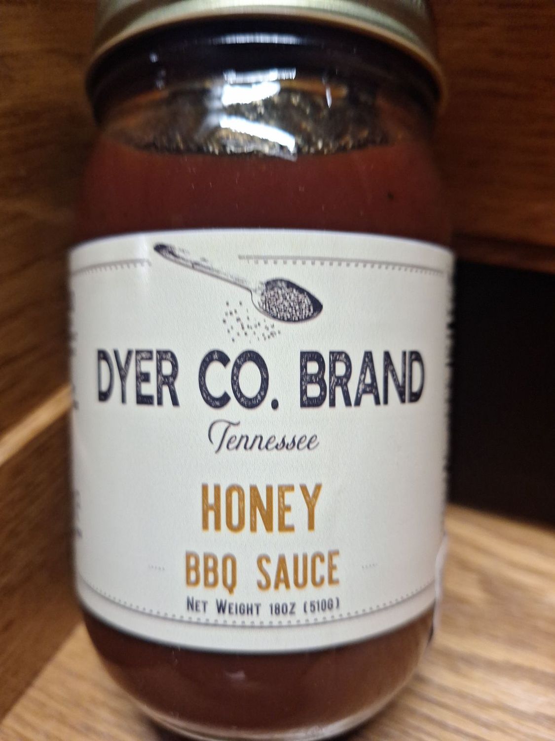Dyer Co Brand Honey BBQ Sauce