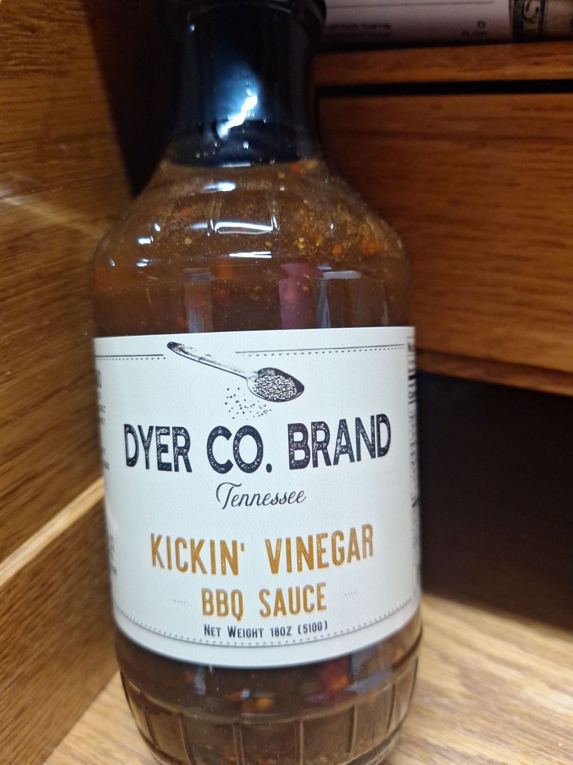 Dyer Co Brand Kickin Vinegar BBQ Sauce