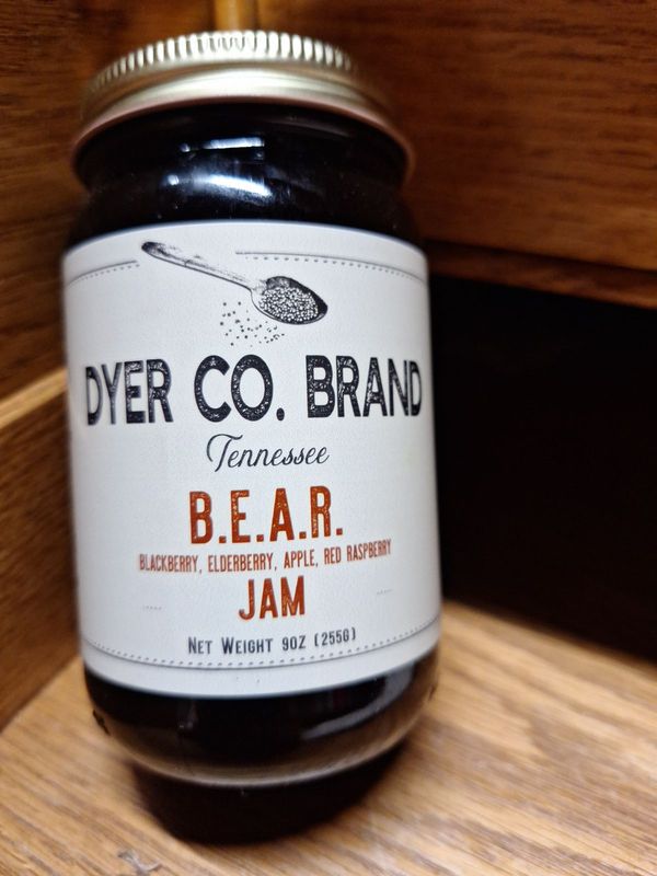 Dyer Co Brand Bear Jam  9oz