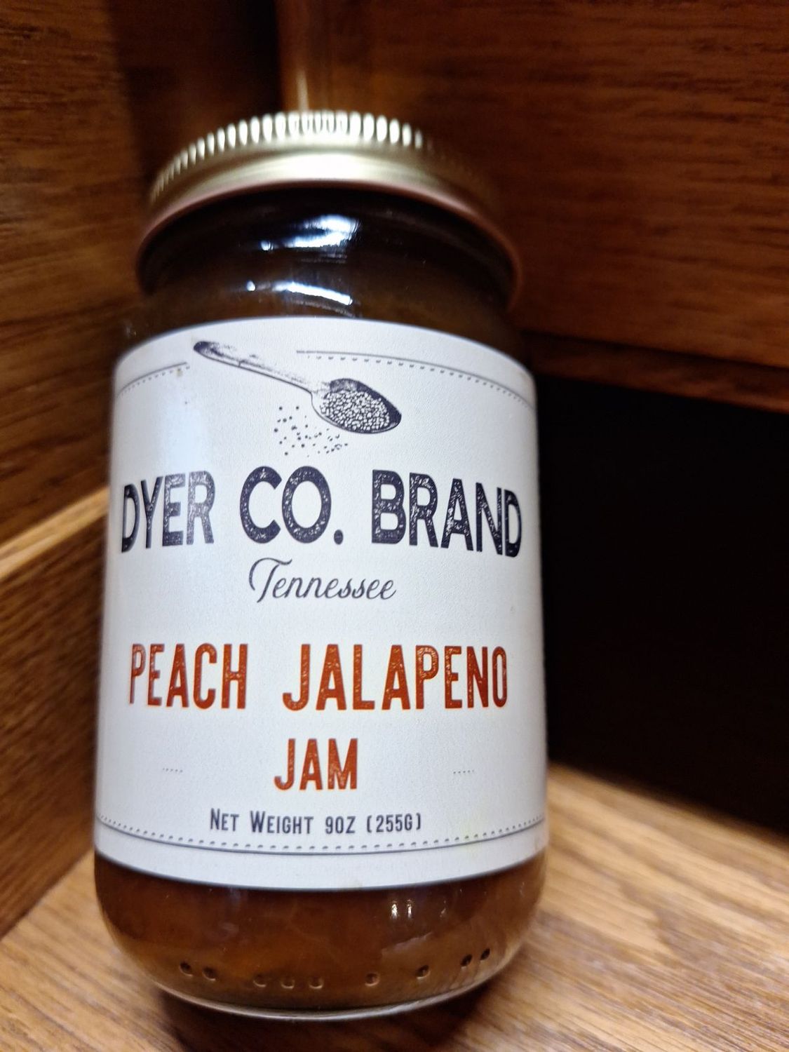 Dyer Co Brand Peach Jalapeno Jam
