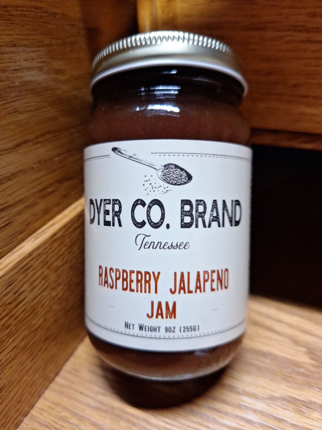 Dyer Co Brand Raspberry Jalapeno Jam