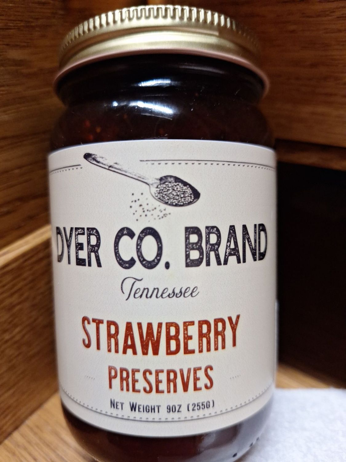 Dyer Co Brand Strawberry Preserves-9 oz