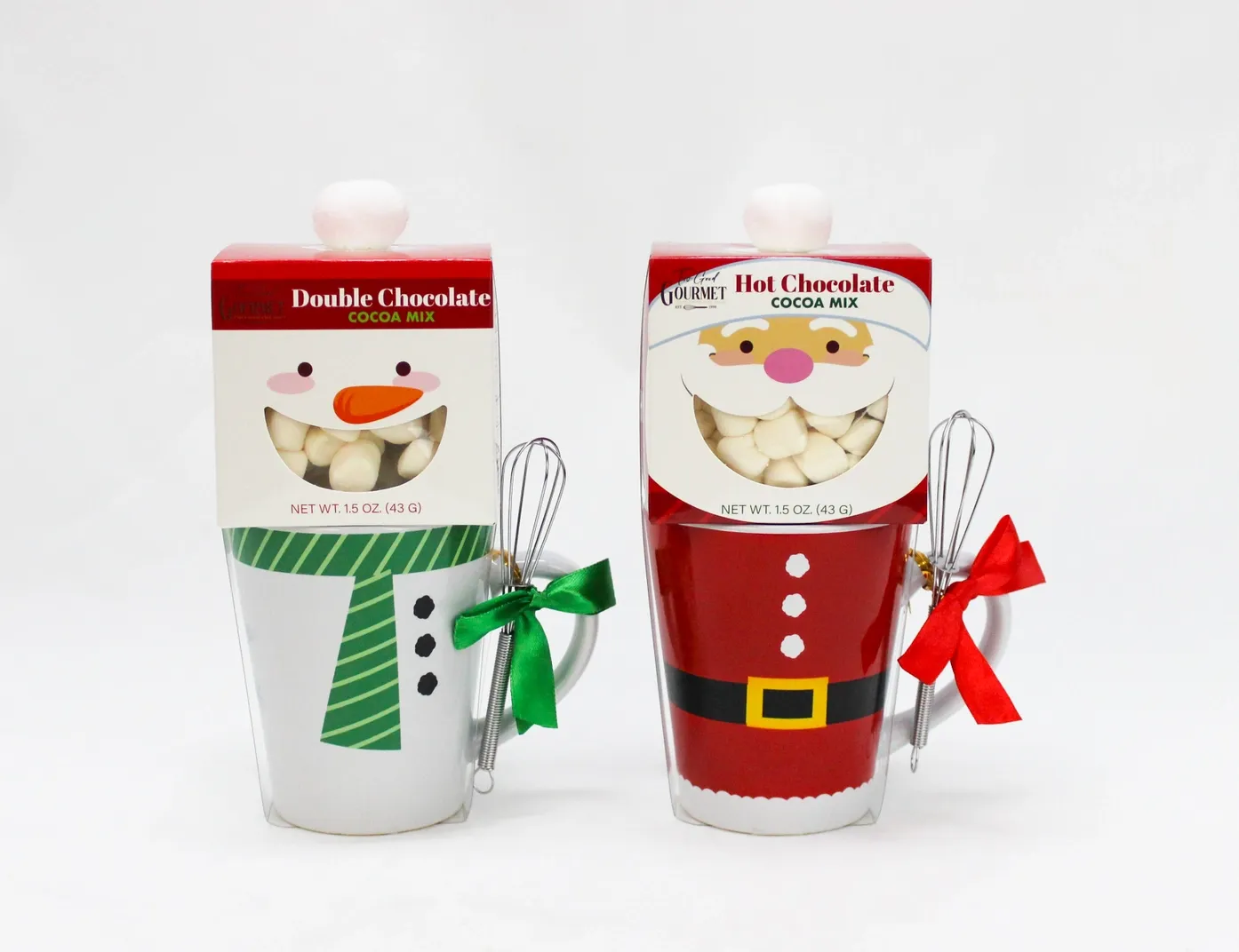 Too Good Gourmet Holiday Cocoa Mug Set