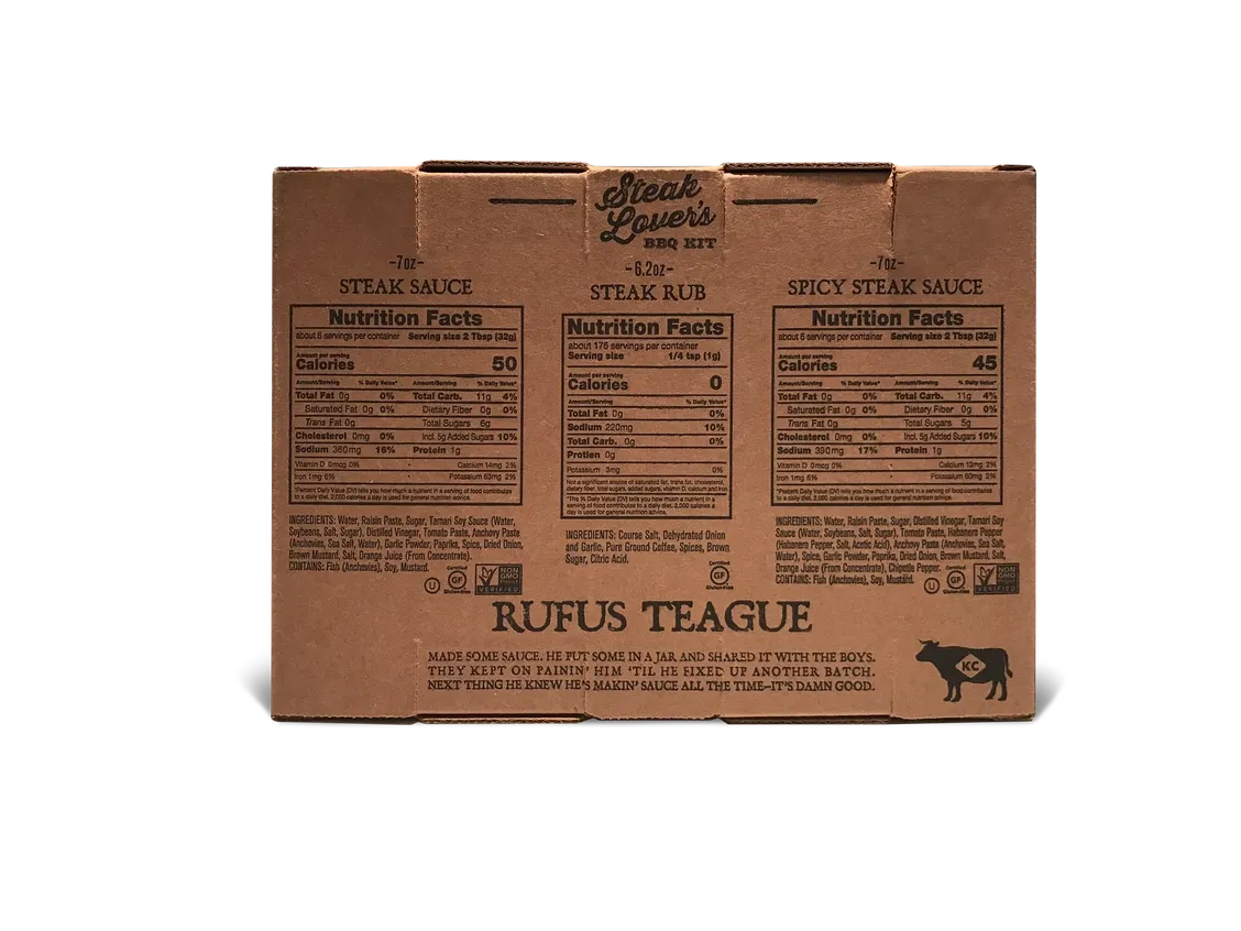 Rufus Teague Steak Lovers Kit