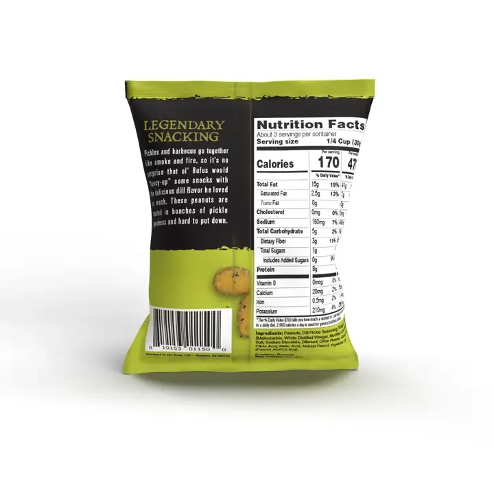Rufus Teague Dill Pickle Peanuts 3OZ