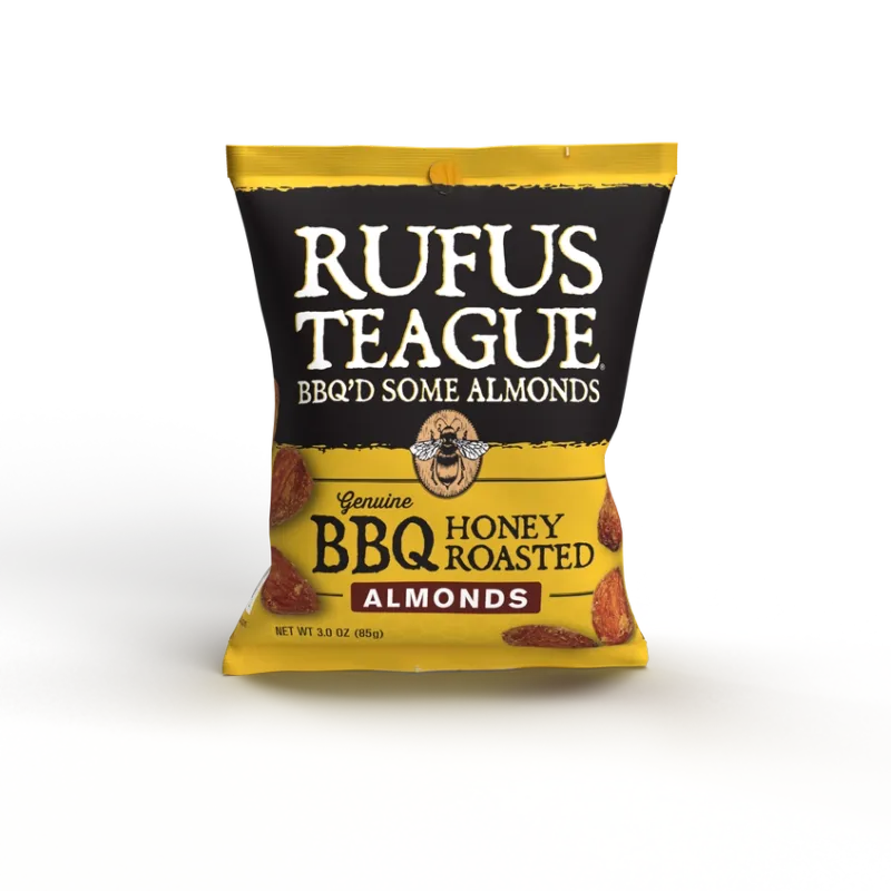 Rufus Teague BBQ Honey Roasted Almonds 3oz