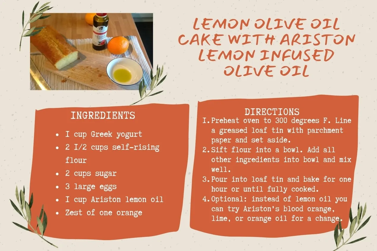 Ariston Lemon Infused Extra Virgin Olive Oil