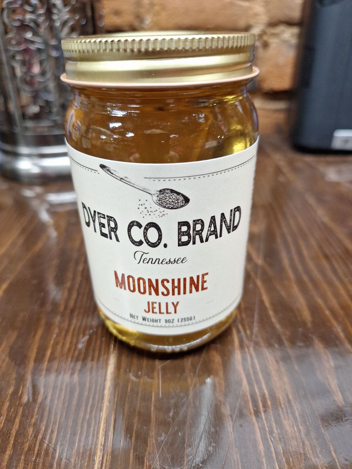 Dyer Co Brand Moonshine Jelly