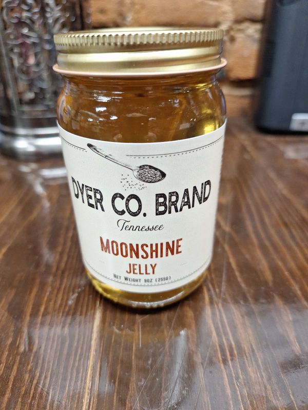 Dyer Co Brand Moonshine Jelly