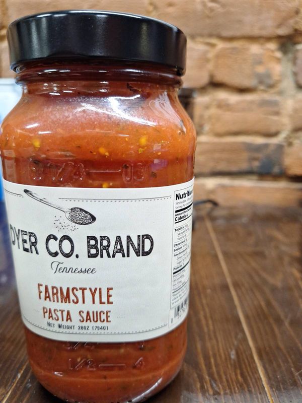 Dyer Co Brand Farmstyle Pasta Sauce