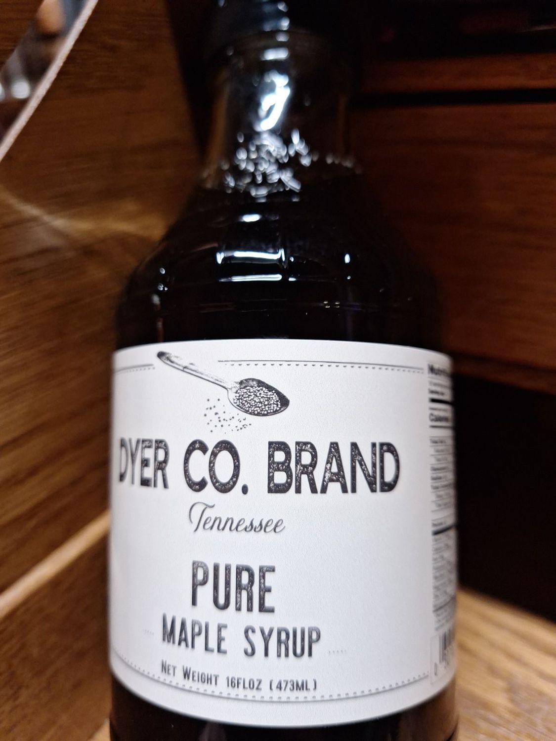 Dyer Co Brand Pure Maple Syrup 16oz