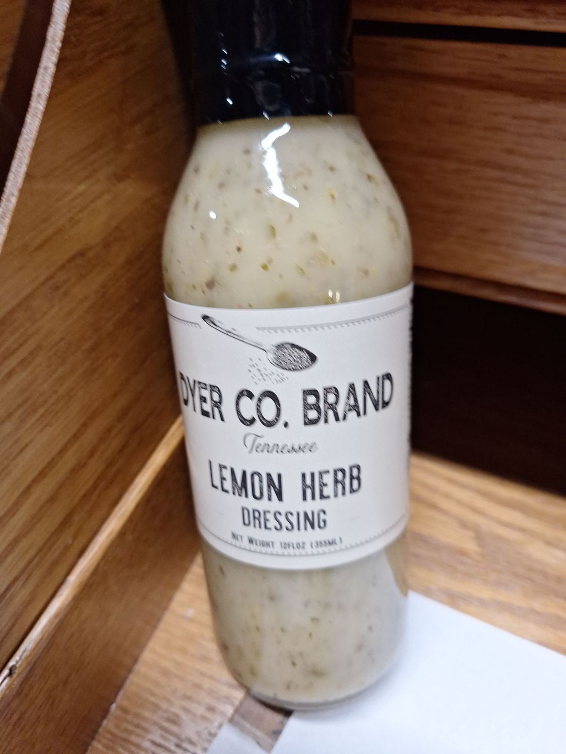 Dyer Co Brand Lemon Herb Dressing