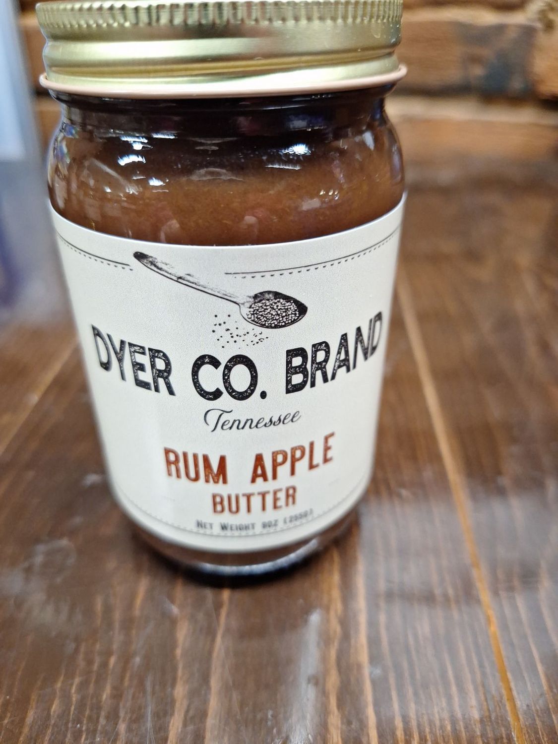 Dyer Co Brand Rum Apple Butter