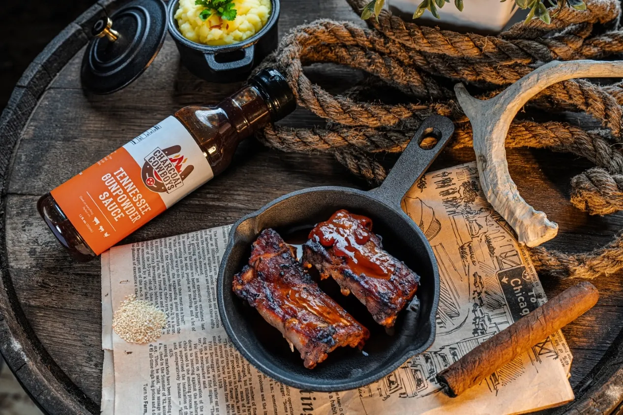 Charcoal Cowboy TN Gunpowder Sauce
