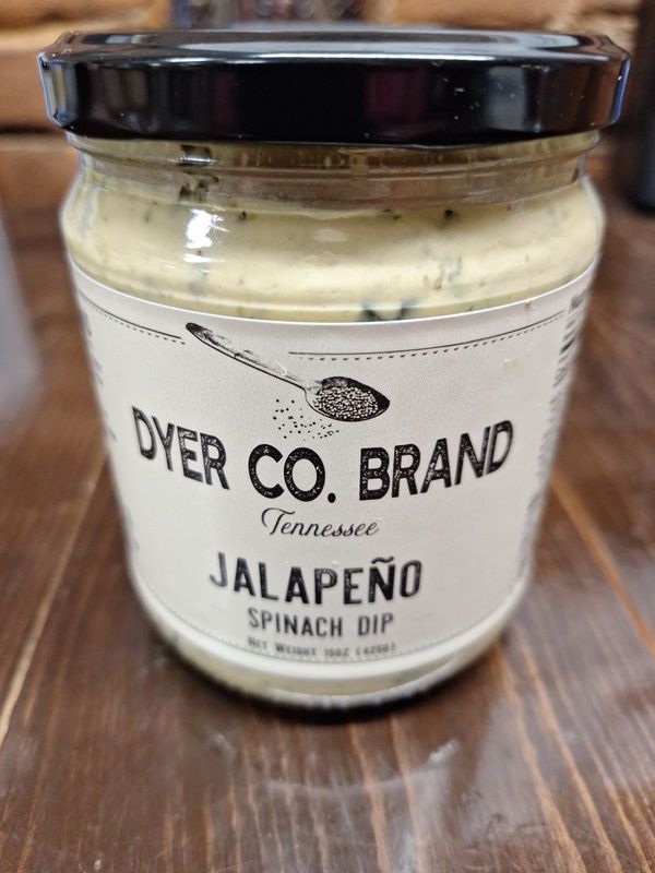 Dyer Co Brand Jalapeno Spinach Dip