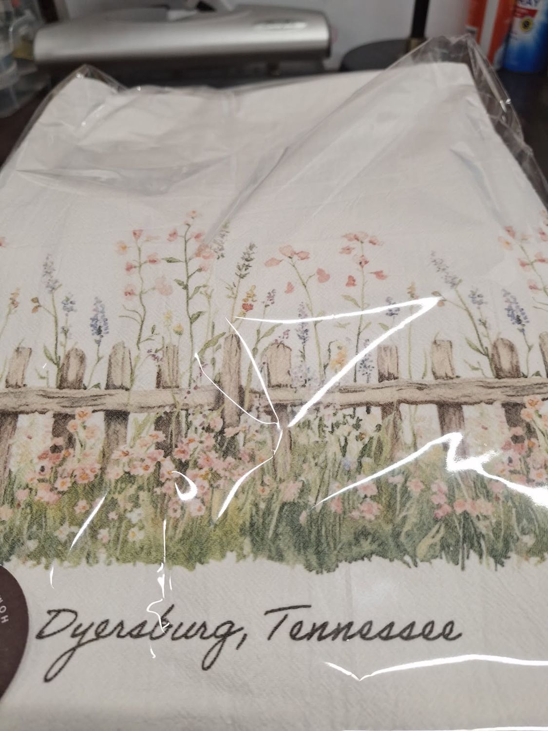 Tea Towels Dyersburg TN Souvenir
