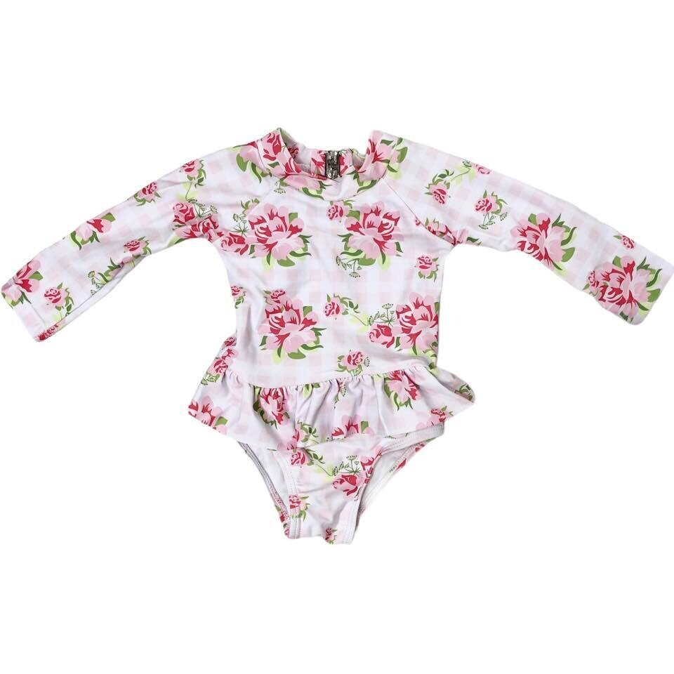 Floral LS One piece - 5/6