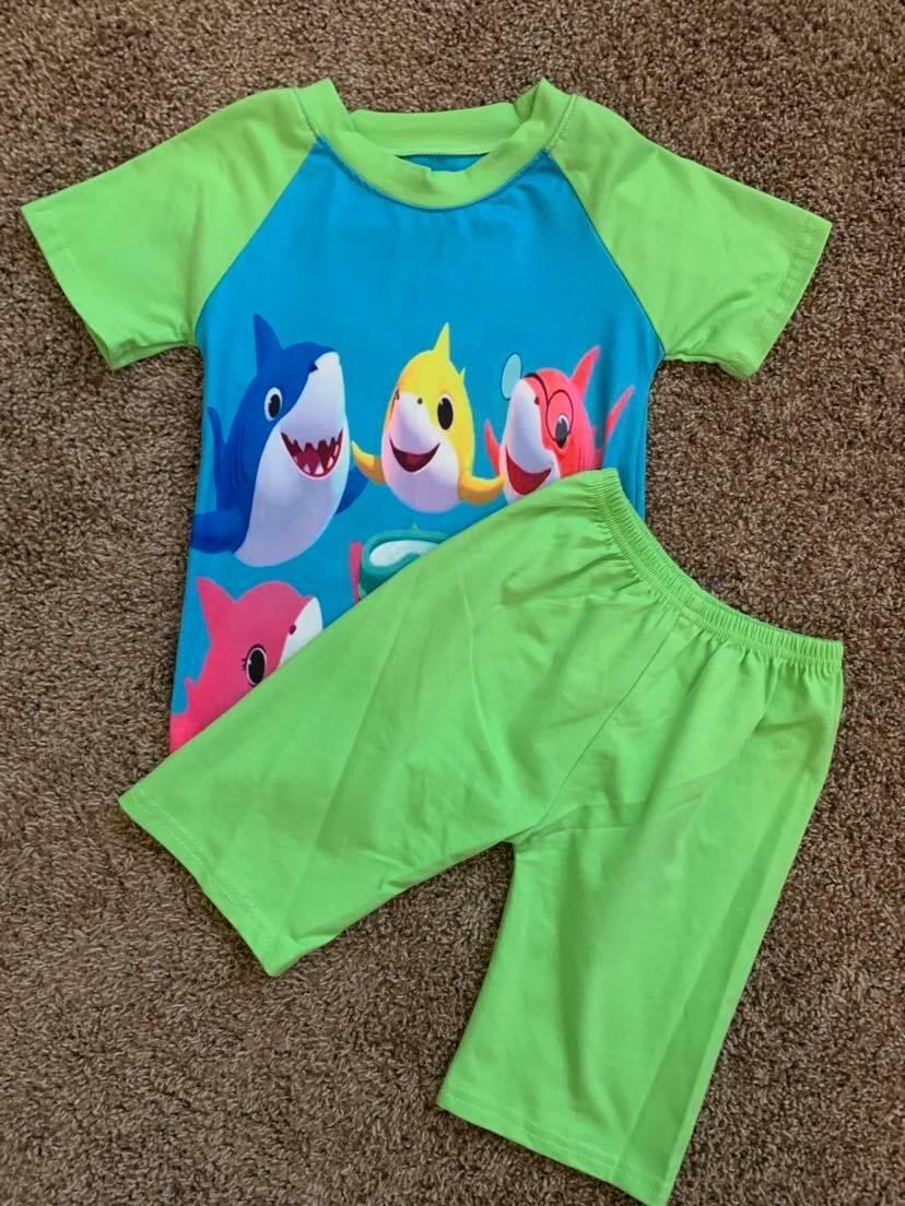 Baby Shark Green - 4t