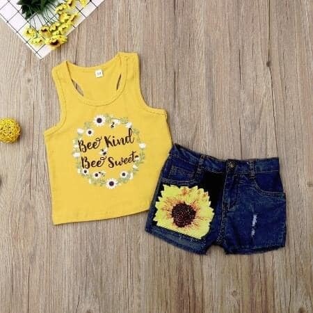 Bee Kind Denim  - 4t