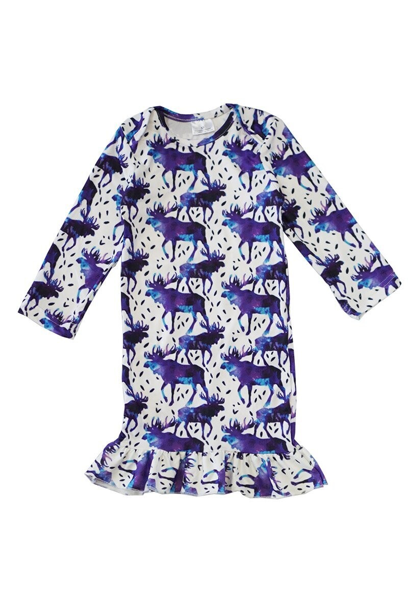 Blue Moose Gown - one size