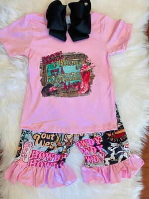 Boots Bling Cowgirl - 2t
