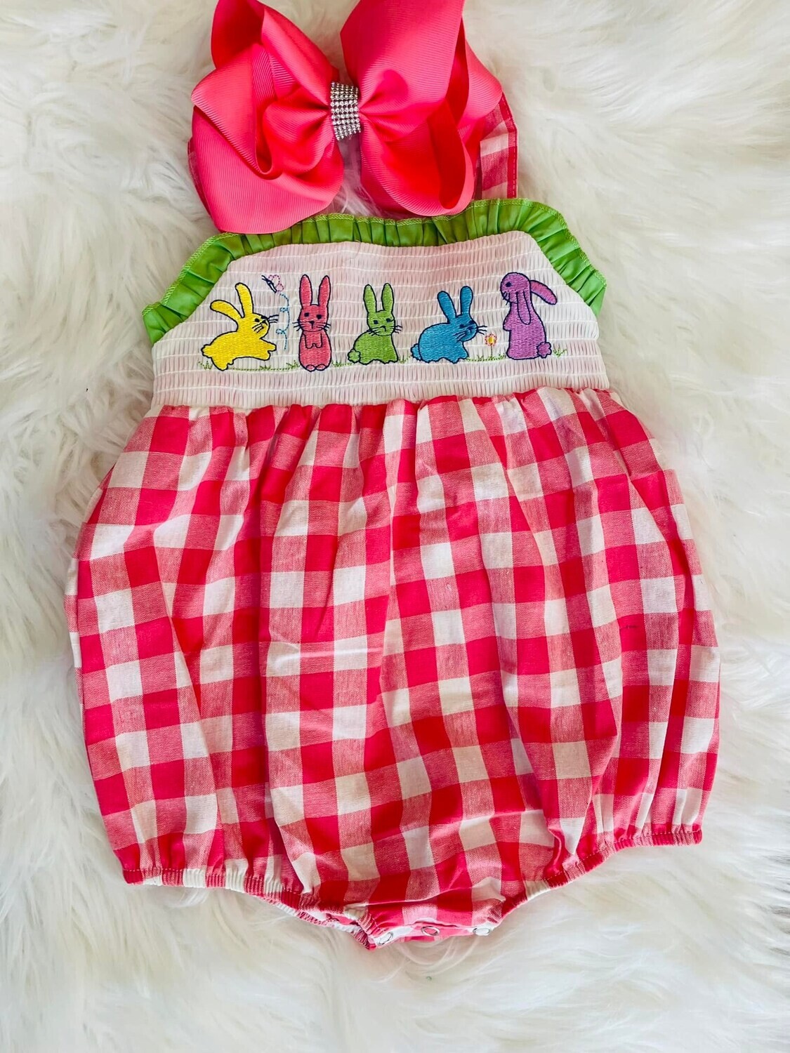 Bunny Romper - 3/6mo