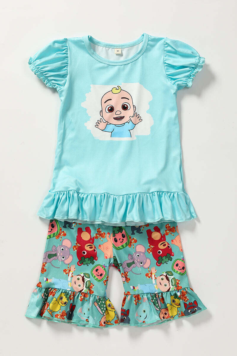 CocoMelon JJ Shorts Set - 2t