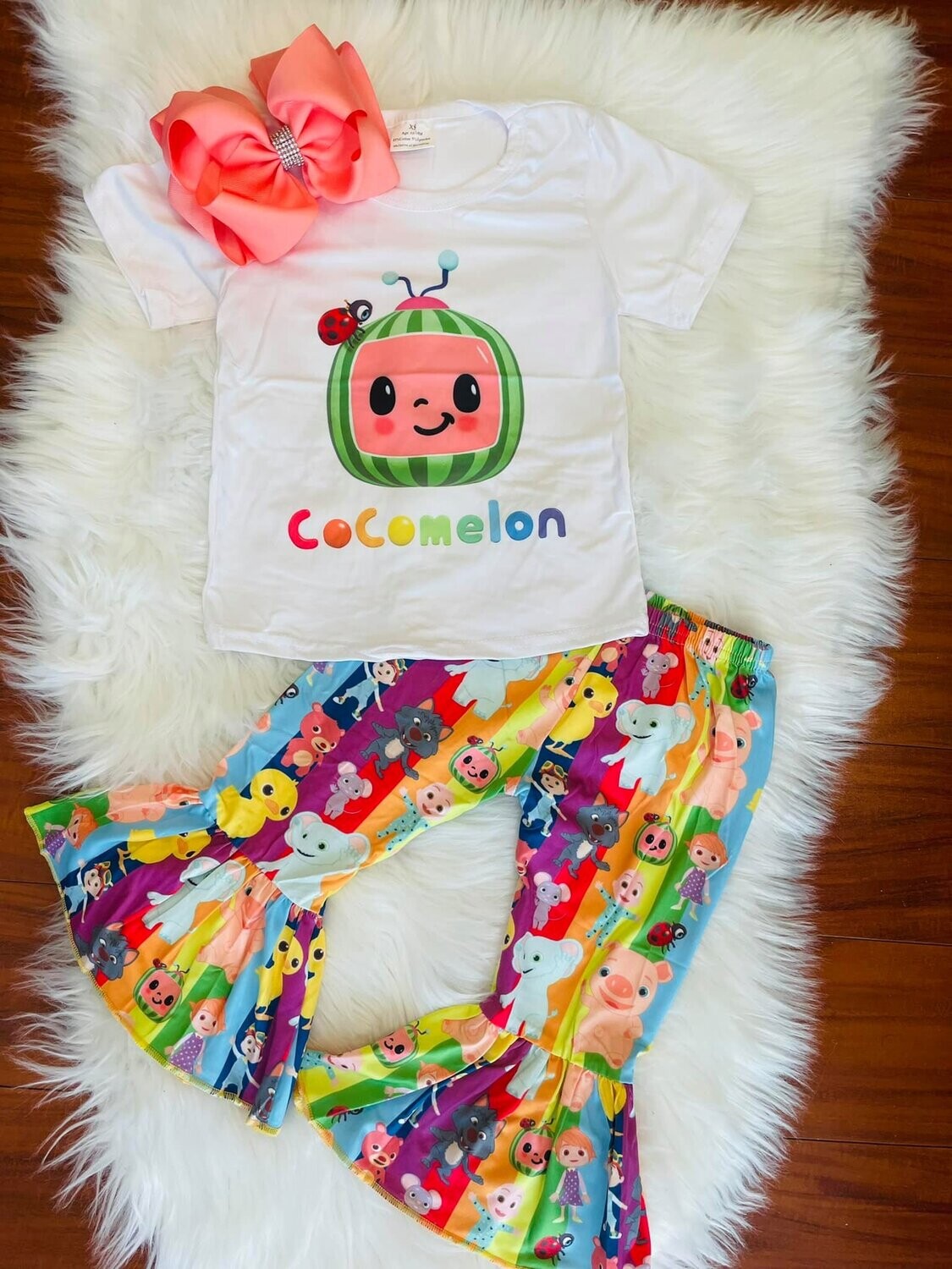 CocoMelon Lady Bug Set - 2t