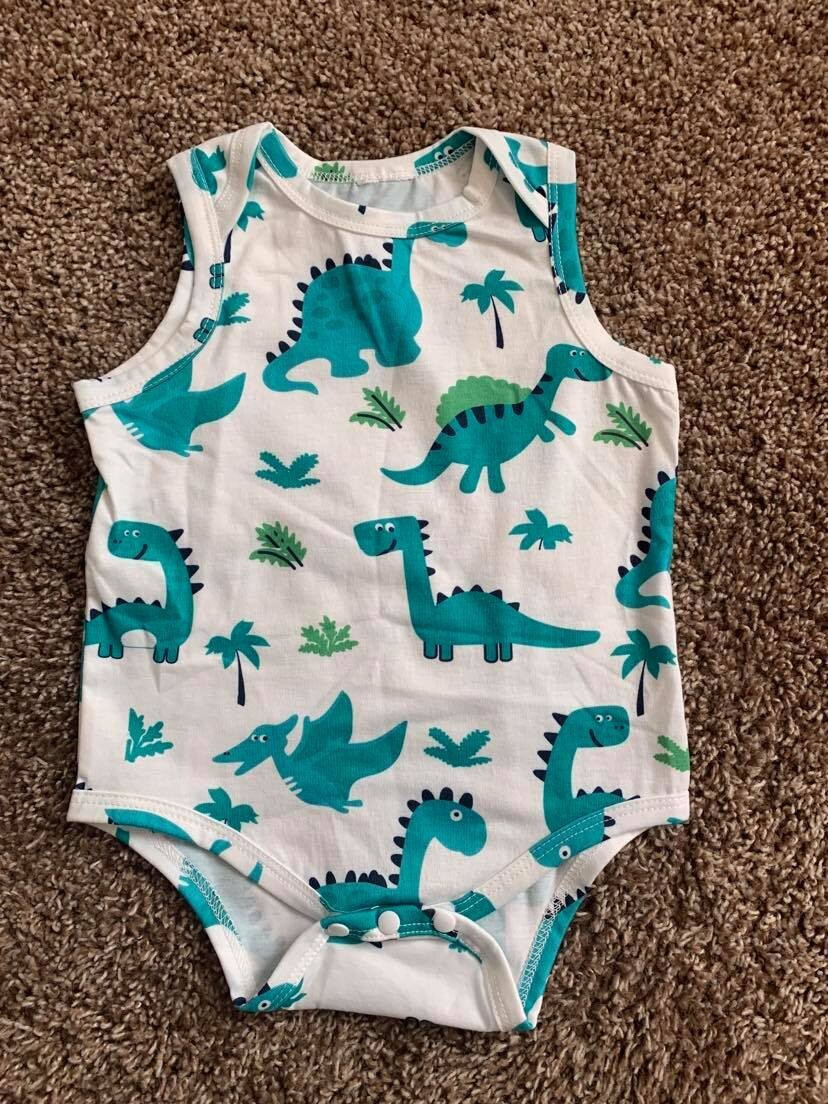 Dinosaur Onesie - 9/12mo