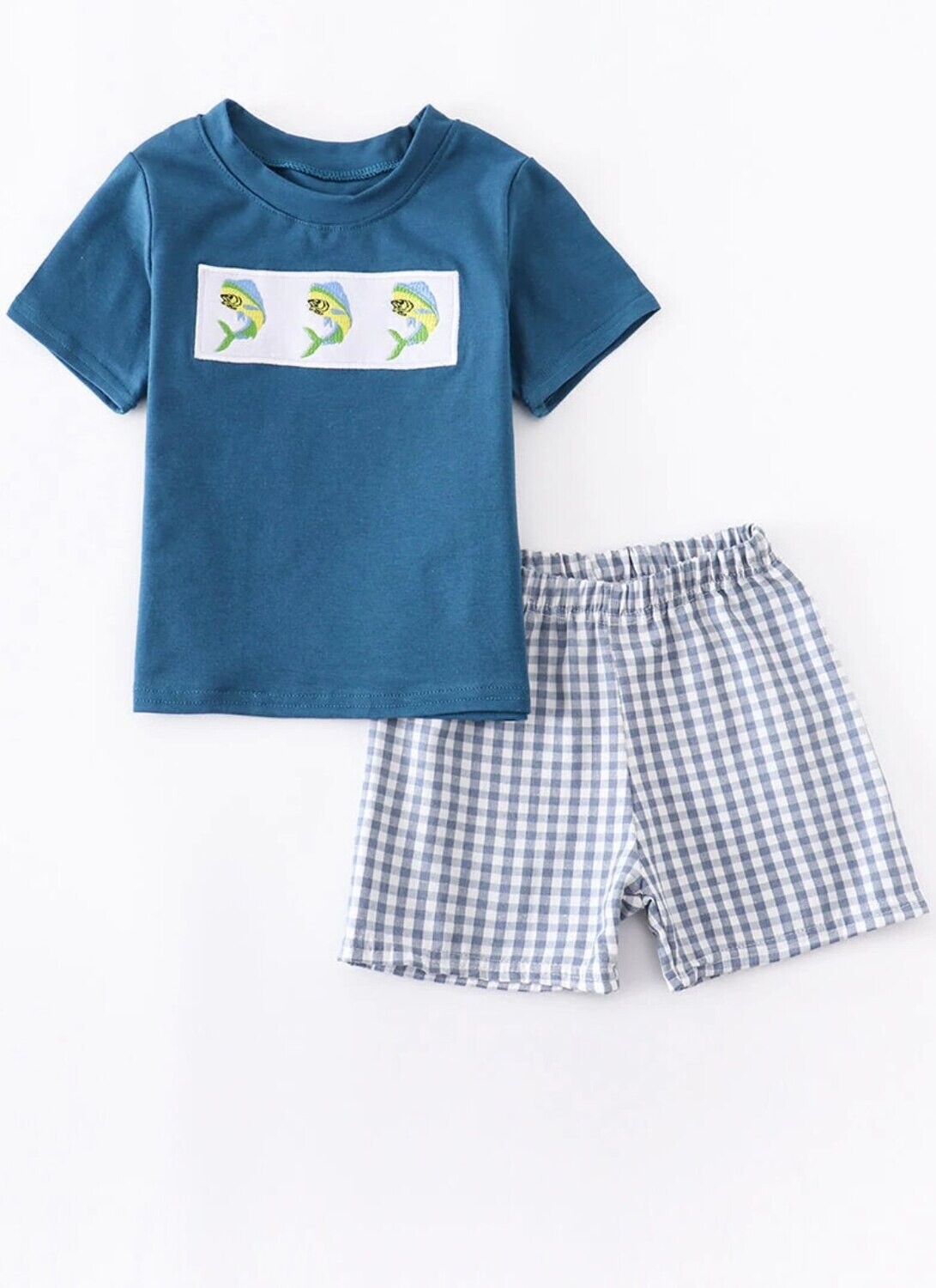 Fish Shorts Set - 4t