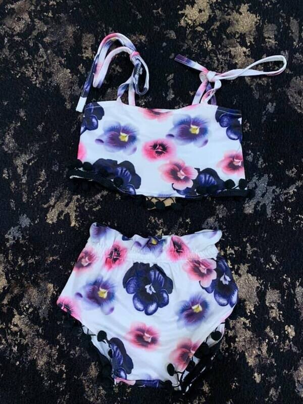 Floral Bummie Set - 6/9mo