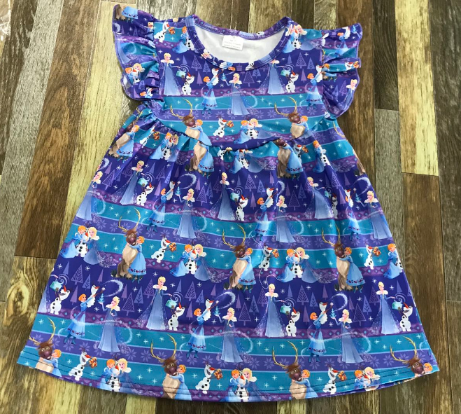 Frozen Stripe - 3t