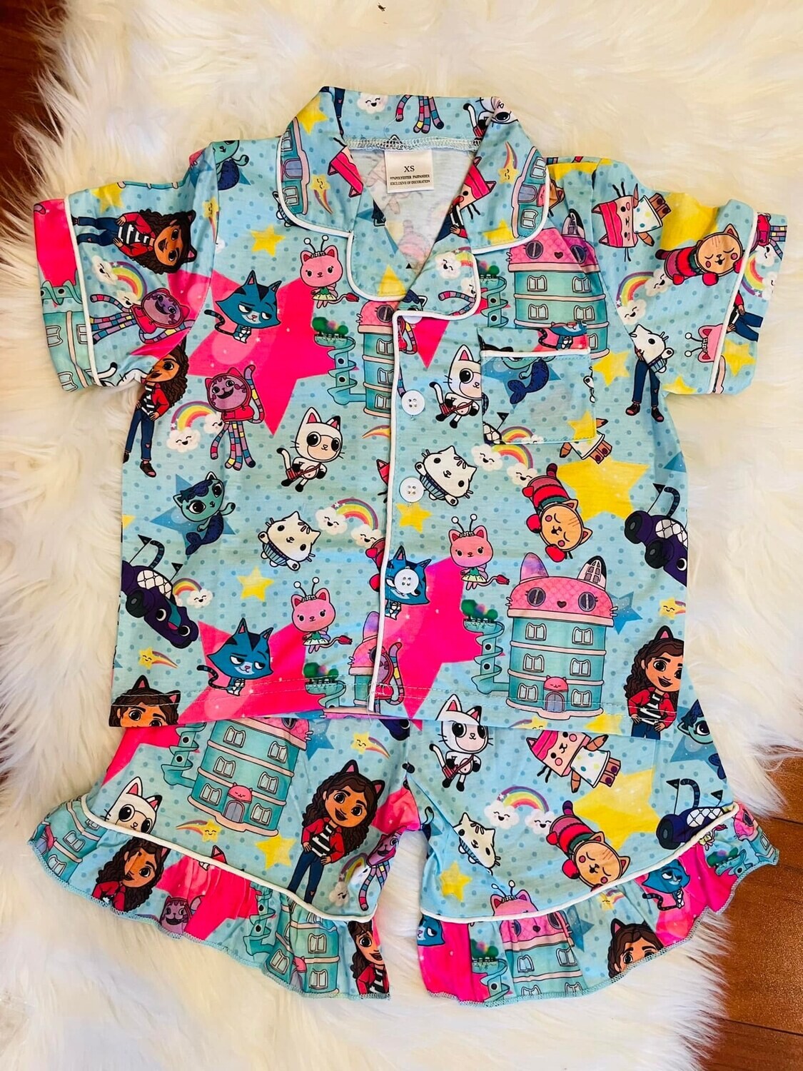 Gabby&#39;s Dollhouse PJ&#39;s - 6/7
