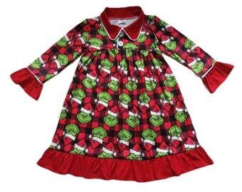Grinch Nite Gown - 6/12mo